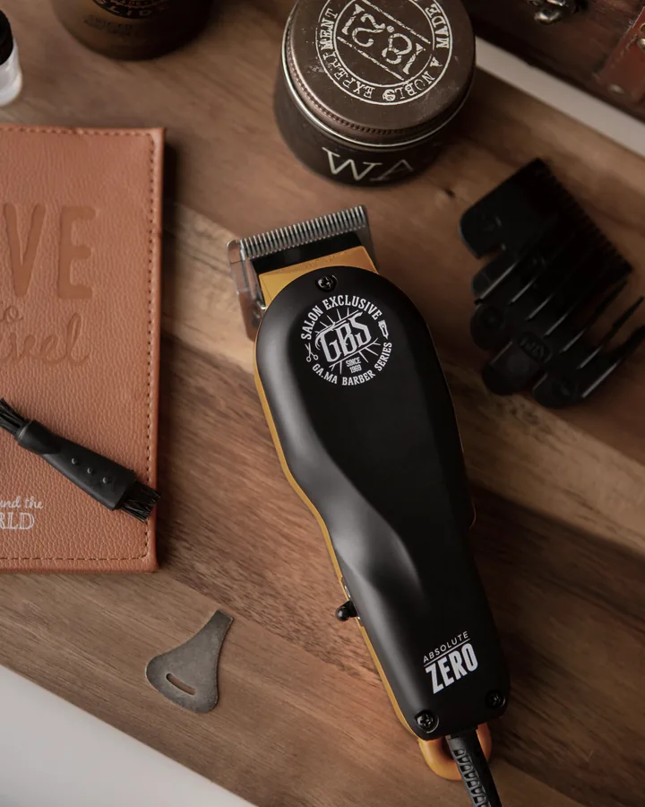 Professional hair clippers and styling tools